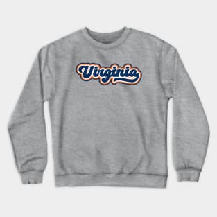 Retro Virginia Script Crewneck Sweatshirt